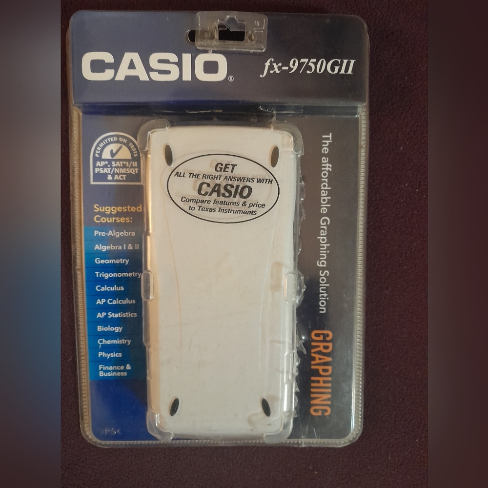 Casio fx-9750GII Graphing Calculater
